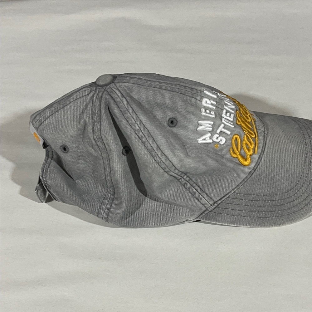 Carhartt Lot of Two Men's Gray Caps with Yellow Embroidery - Picture 8 of 15